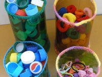 liveinternet 3402549 Plastic Bottle Crochet Boxes